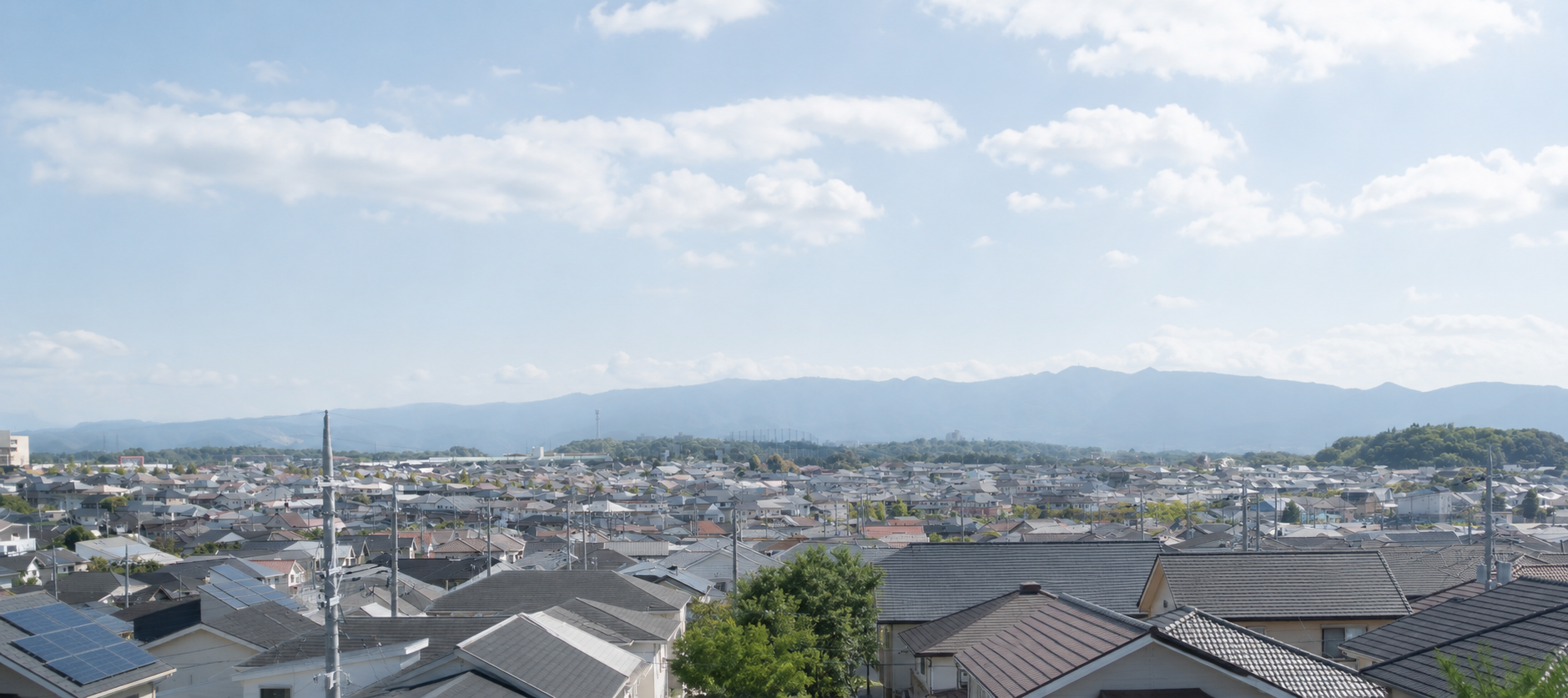 街並みと法人施設のイメージ