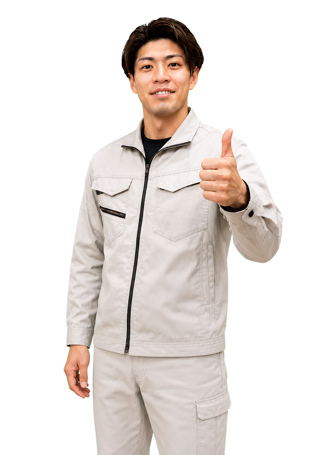 屋根修理の相談に対応するスタッフ