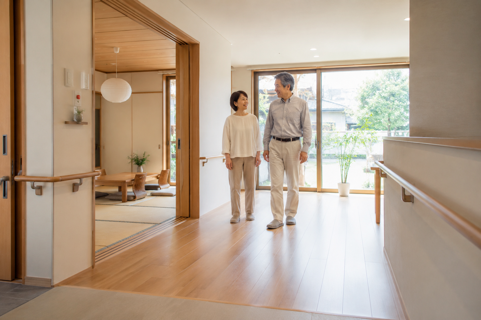 バリアフリー設置の施工イメージ